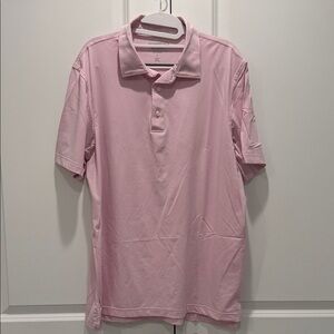 Vineyard Vines x Jim Nantz Men’s Performance Polo, Light Pink, Large